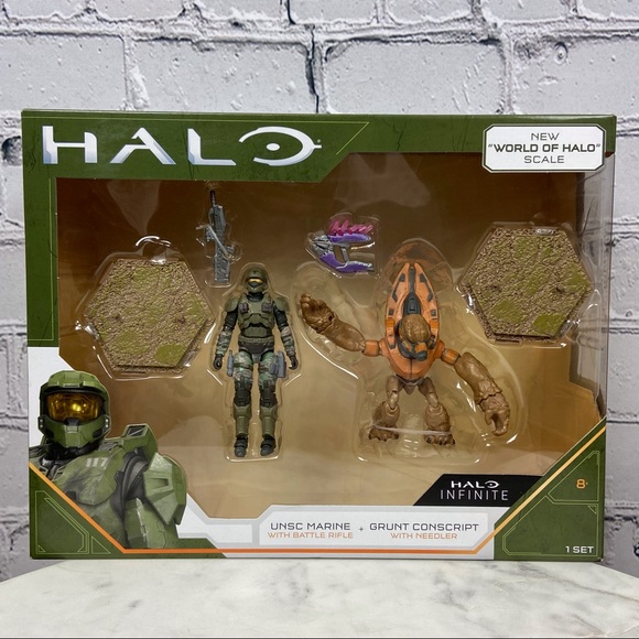 World Of Halo Infinite United Nations Space Command Action Figure Toy Collection - Picture 4 of 8